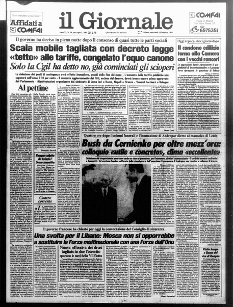 Il giornale : quotidiano del mattino